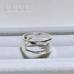 2864-2 人気✨GUCCI リング 14号 指輪 Gロゴ シルバー - メルカリ