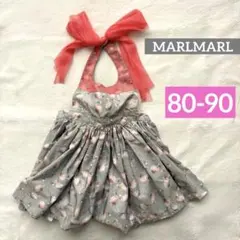 MARLMARLお食事エプロンbouquet 80cm 90cm女の子