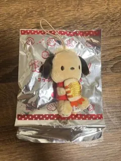 スシローはぴだんぶいコラボ　マスコット　ポチャッコ<あぶりチーズエビ>