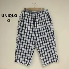 UNIQLO ステテコ　チェック　コットン　XL