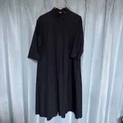 UNIQLOネイビーシャツワンピース