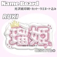 るき ネームボード