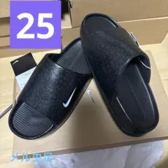 NIKE カーム 25 スライド プリント サンダル　 HF1067 メル虫足のサムネイル