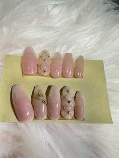 売りつくしSALE！現品のみ！オーロラフレンチネイルチップ