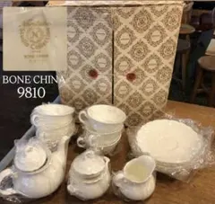 【希少】ノリタケ ボーンチャイナ ティーセット 9810