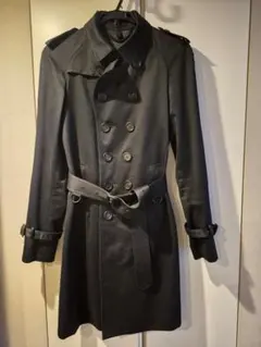 Burberry Prorsum トレンチコート 44 ブラック　直営店で購入のサムネイル