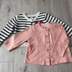 baby GAP プチバトー カーディガン 2点セット