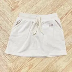 GAP スウェット ミニスカート アイボリーのサムネイル