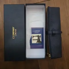 C COMPANY ルポセカンドペンケース ネイビー