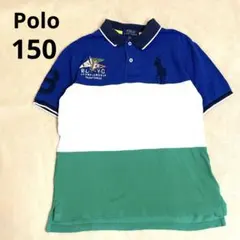 ポロバイラルフローレン　150 M 10-12 半袖ポロシャツ　ビッグポニー