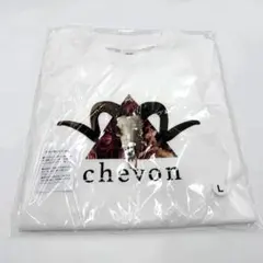 【新品未開封】Chevon コラージュアートロンT ホワイト Lサイズ