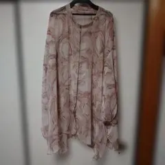 マーブル模様 シフォンカーディガンのサムネイル