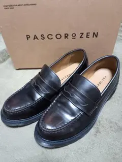 PASCOROZEN ダークブラウン ローファー