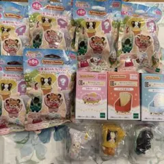 ぱ*@様 シルバニア　キラキラくじ デリシャスパレード　G賞9点、E賞3点