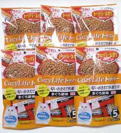 Ｃｏｚｙ Ｌｉｆｅ　トッパー　まぐろ節味　１パック（１０ｇ×５袋）×６個