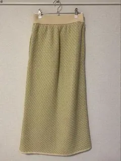 6(ROKU) JACQUARD KNIT SKIRT スカート　ロク