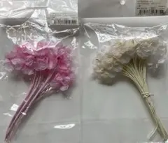 아트 수국 화이트 핑크