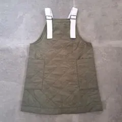 ブランシェス　ワンピース　ジャンバースカート　スカート　キルティング　中古