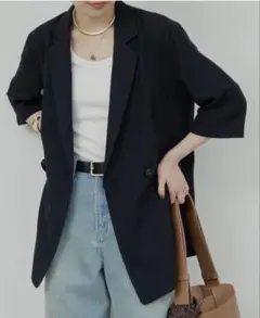 極美品！GALLARDAGALANTE ハーフスリーブジャケットのサムネイル