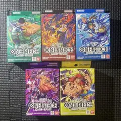 新品未開封ワンピースカードゲーム スタートデッキ 5種セット - メルカリ