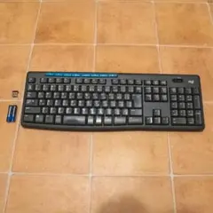 ニ*ム様 【ジャンク】ロジクール ワイヤレスキーボード K275 日本語配列 フ