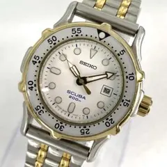 稼働 新品電池 セイコー スキューバ メンズ クォーツ S000732 - メルカリ