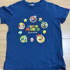 マリオ　Tシャツ　120cm 男の子　子供服　半袖Tシャツ