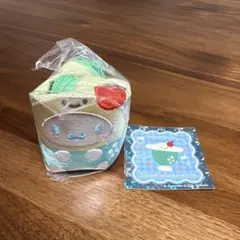 にっこりーノ×サンリオ ぬいぐるみマスコット シナモン×クリームソーダ