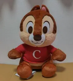 チップ&デール Lぬいぐるみ Fluffy Cuties チップ