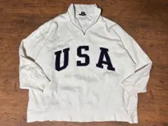 90s ヴィンテージ USA アメリカ ハーフジップ スウェットのサムネイル