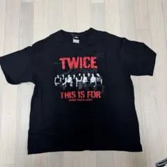 TWICE THIS IS FOR ENEMY Tシャツ Mサイズ　黒