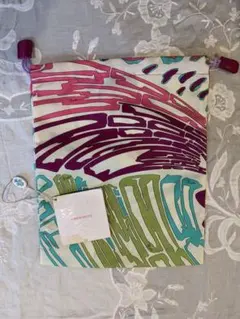 EMILIO PUCCI クラッチバッグ マルチカラー ハンドル付き プッチ柄
