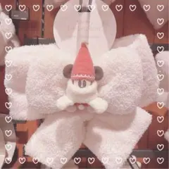 ディズニー　クリスマス　リルリンリン　もこもこ　マフラー　♡