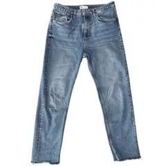 美品！人気色！ZARA ライトブルー ストレートデニム EUR 40