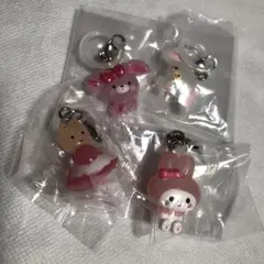 サンリオキャラクターズ ゆるっとめじるしアクセサリー 4個セット