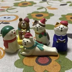 コンコンブル　デコレ　クリスマス　5点