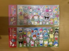 【☺︎2児のママ☺︎様専用】　サンリオ　キャラクターずかんシール　2種セット