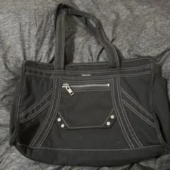 DIESEL 黒 ハンドバッグ
