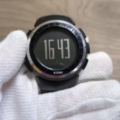 EZON T029 ペースメーターウォッチ ブラック