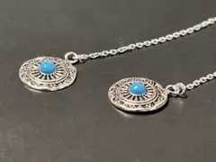 シルバーピアス　チェーン　シルバー925 新品　レディース