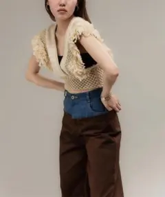 LEINWANDE ニットベスト 完売 leinwande（ラインヴァンド）の「【LEINWANDE/(ラインヴァンド