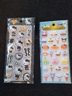 サンリオ　マシュマロステッカー