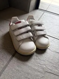 adidas Stan Smith ホワイト/ピンク スニーカー　14.0cm