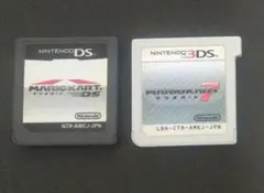 任天堂3DSソフト マリオカート7・マリオカートDS