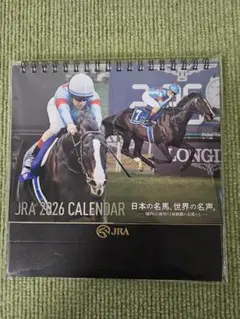JRA 2026 CALENDAR 卓上カレンダー