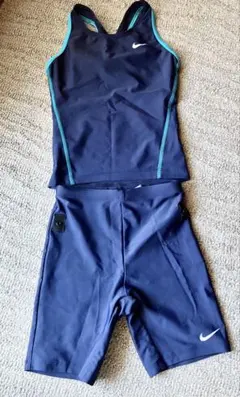 Nike ワンピース水着 ネイビー130cm