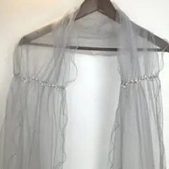 AIMER ストール　ブルーグレー