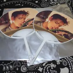 JUN.K & 2PM Cafe うちわ 2枚セット
