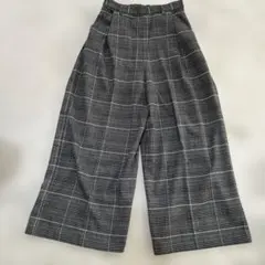 ニコアンド ワイドパンツ
