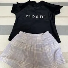 moani セパレート水着セット 女の子用　130